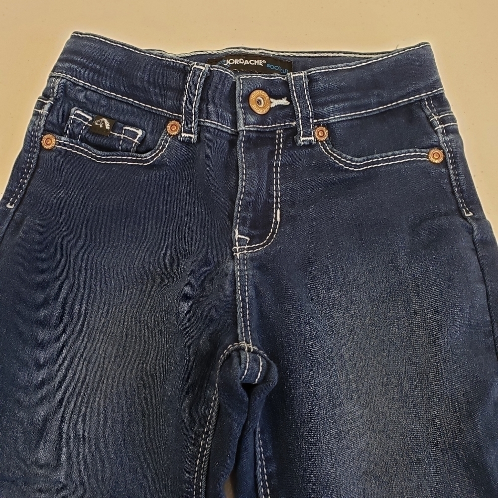 Jordache Bootcut Blue Jeans Girls Size 5T - Picture 4 of 7